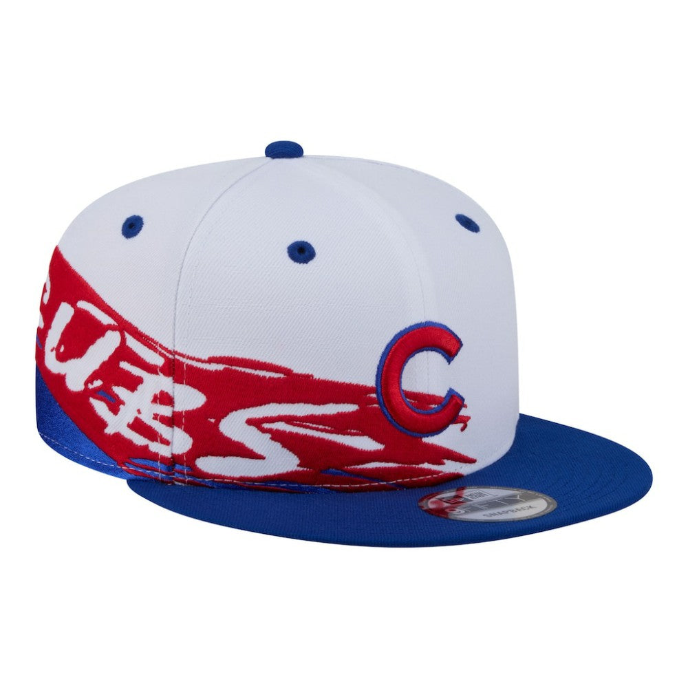Chicago Cubs New Era 9FIFTY Snapback Hat - White/Royal - New Era on Sale