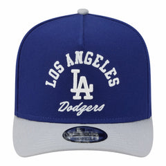 Los Angeles Dodgers New Era Arched A-Frame 9FIFTY Adjustable Hat - Royal/Gray - New Era Online