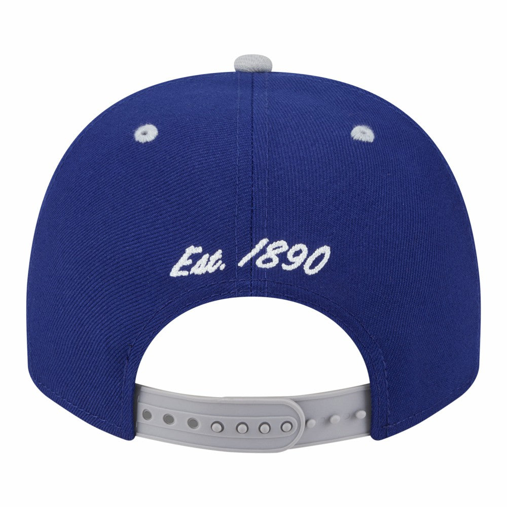 Los Angeles Dodgers New Era Arched A-Frame 9FIFTY Adjustable Hat - Royal/Gray - New Era Online