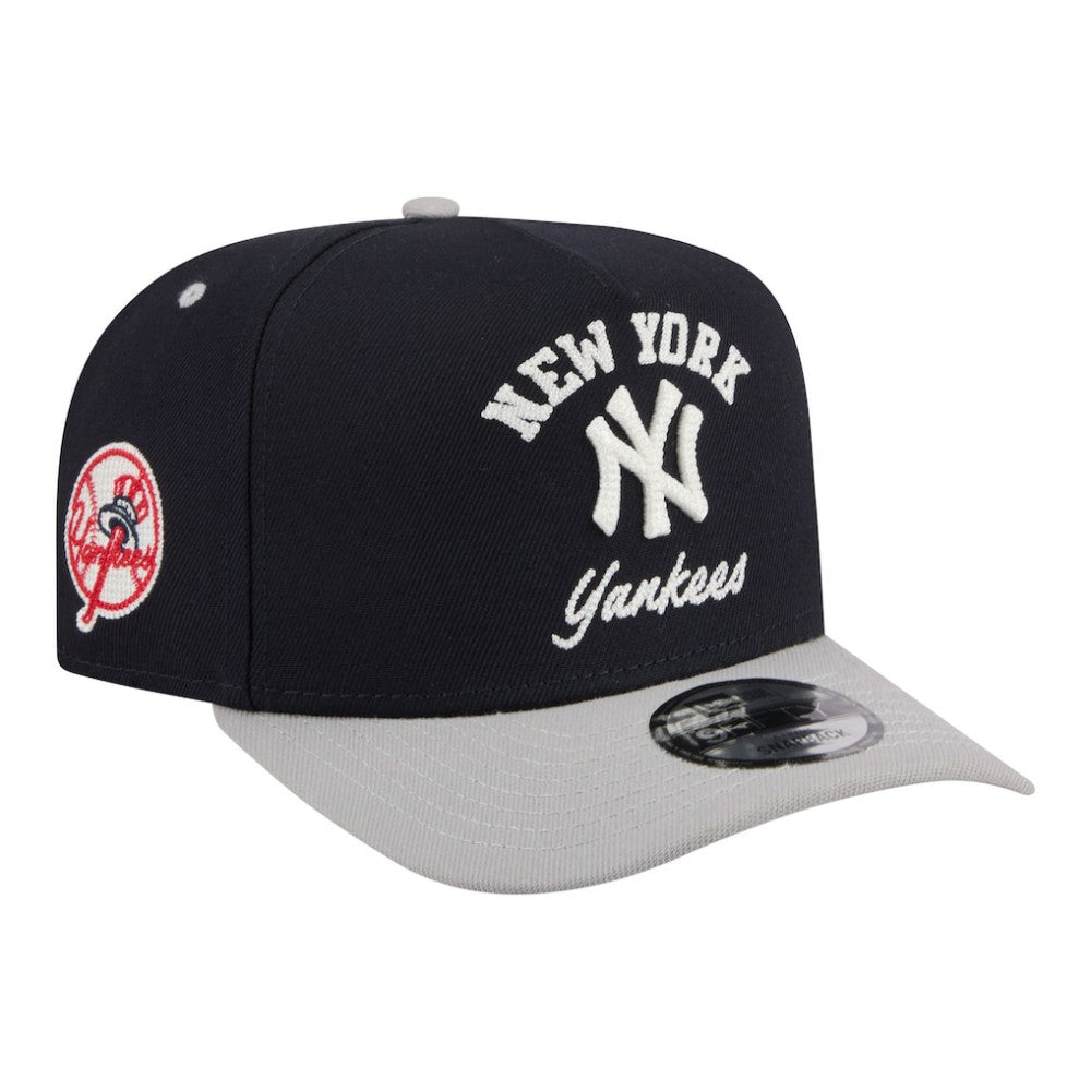 New York Yankees New Era Arched A-Frame 9FIFTY Adjustable Hat - Navy - New Era Sale