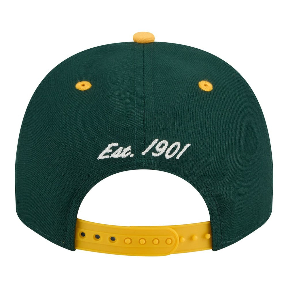 Athletics New Era Arched A-Frame 9FIFTY Adjustable Hat - Green - New Era Online