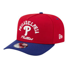 Philadelphia Phillies New Era Arched A-Frame 9FIFTY Adjustable Hat - Red/Royal - New Era Online