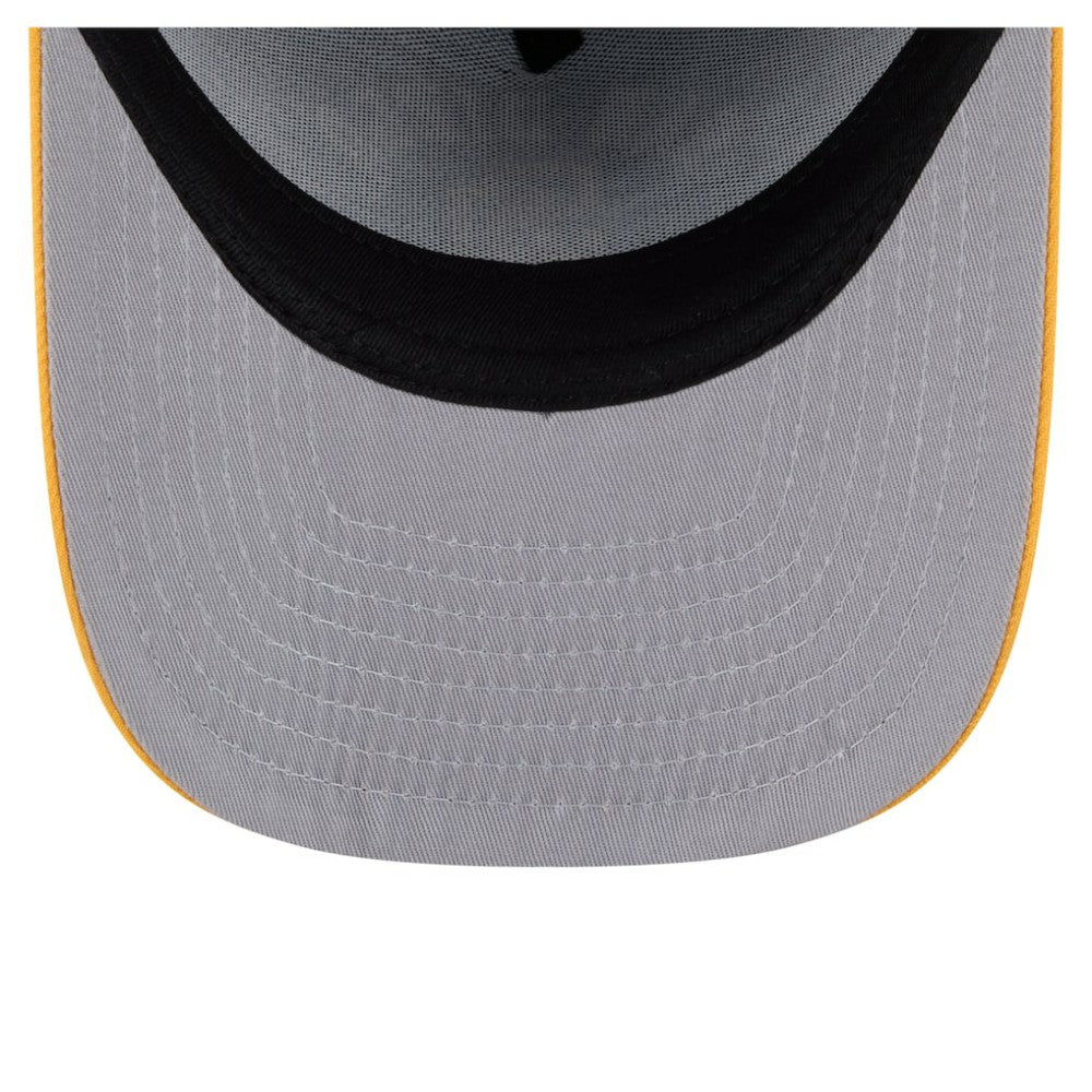 San Diego Padres New Era Arched A-Frame 9FIFTY Adjustable Hat - Brown/Gold - New Era on Sale