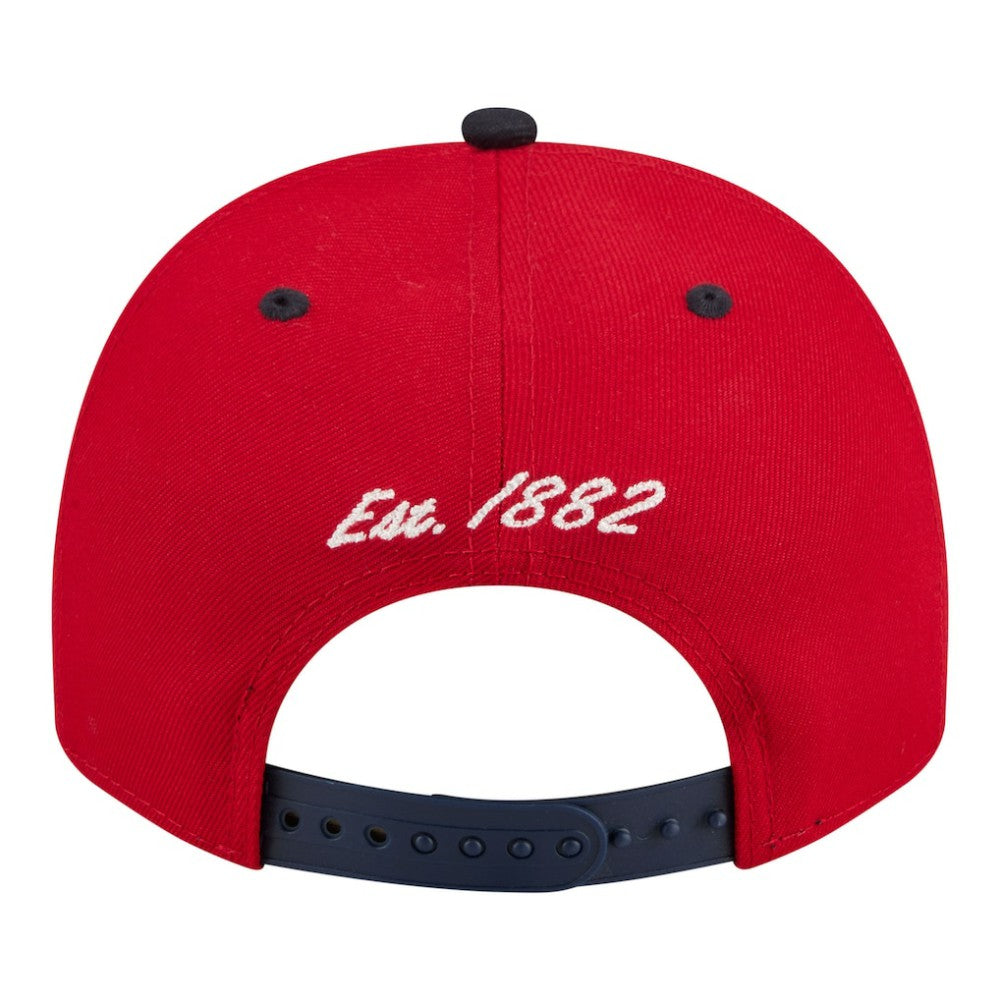 St. Louis Cardinals New Era Arched A-Frame 9FIFTY Adjustable Hat - Red/Navy - New Era Sale