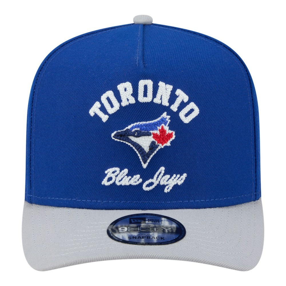 Toronto Blue Jays New Era Arched A-Frame 9FIFTY Adjustable Hat - Royal/Gray - New Era Lifestyle