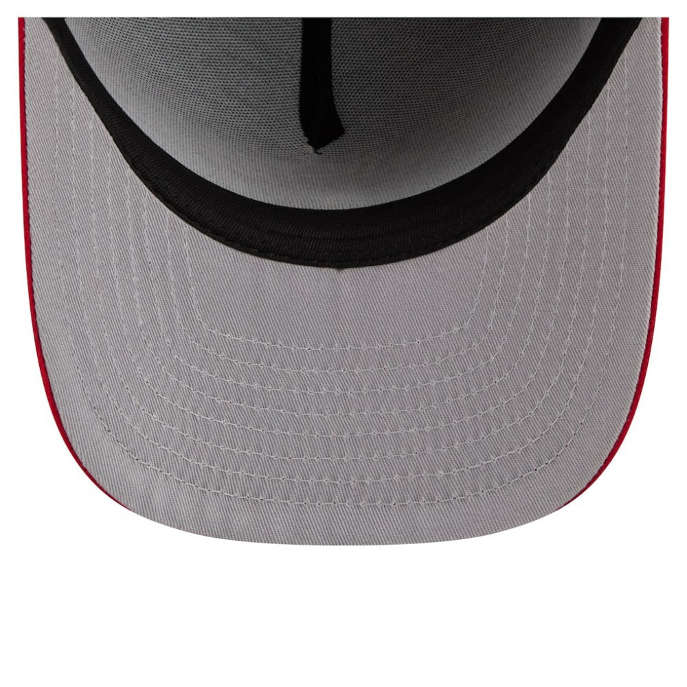 Boston Red Sox New Era Arched A-Frame 9FIFTY Adjustable Hat - Navy/Red - New Era Sale