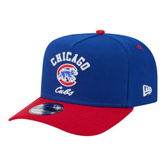 Chicago Cubs New Era Arched A-Frame 9FIFTY Adjustable Hat - Royal/Red - New Era Discount