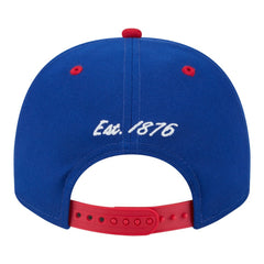 Chicago Cubs New Era Arched A-Frame 9FIFTY Adjustable Hat - Royal/Red - New Era Discount
