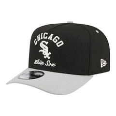 Chicago White Sox New Era Arched A-Frame 9FIFTY Adjustable Hat - Black - New Era Lifestyle