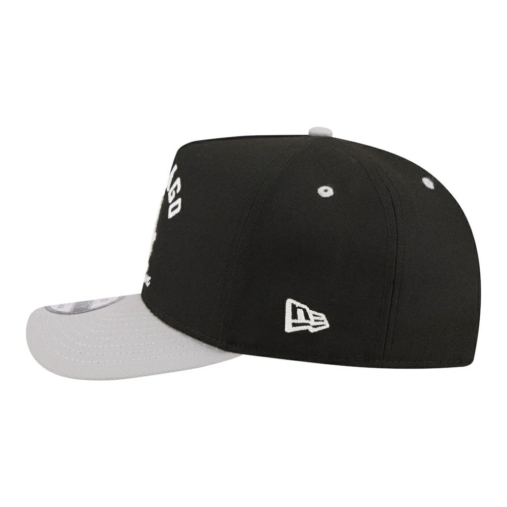 Chicago White Sox New Era Arched A-Frame 9FIFTY Adjustable Hat - Black - New Era Lifestyle