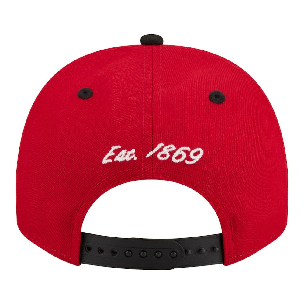 Cincinnati Reds New Era Arched A-Frame 9FIFTY Adjustable Hat - Red - New Era on Sale