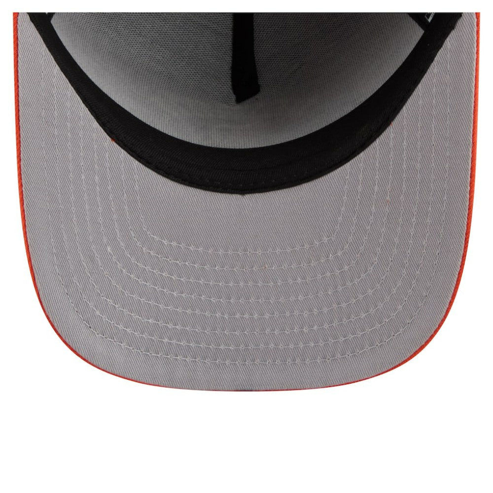 Detroit Tigers New Era Arched A-Frame 9FIFTY Adjustable Hat - Navy/Orange - New Era on Sale