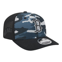 Boston Red Sox New Era Tonal Camo 9SEVENTY Stretch-Snap Hat - Black - New Era Sale