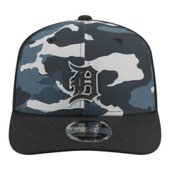 Detroit Tigers New Era Tonal Camo 9SEVENTY Stretch-Snap Hat - Black - New Era Online