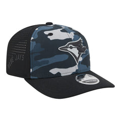 Toronto Blue Jays New Era Tonal Camo 9SEVENTY Stretch-Snap Hat - Black - New Era Online