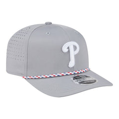 Philadelphia Phillies New Era Sport Rope 9SEVENTY Adjustable Hat - Gray - New Era Lifestyle