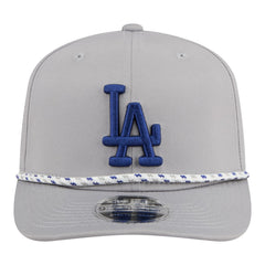 Los Angeles Dodgers New Era Sport Rope 9SEVENTY Adjustable Hat - Gray - New Era on Sale