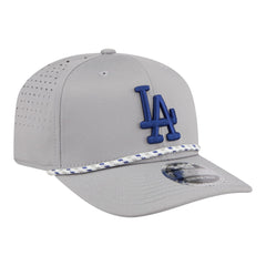 Los Angeles Dodgers New Era Sport Rope 9SEVENTY Adjustable Hat - Gray - New Era on Sale