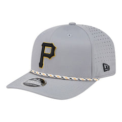Pittsburgh Pirates New Era Sport Rope 9SEVENTY Adjustable Hat - Gray - New Era Sale