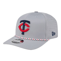 Minnesota Twins New Era Sport Rope 9SEVENTY Adjustable Hat - Gray - New Era Sale