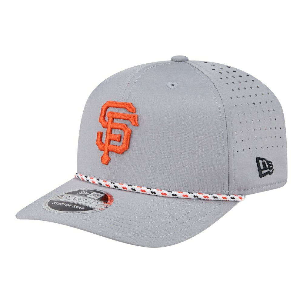 San Francisco Giants New Era Sport Rope 9SEVENTY Adjustable Hat - Gray - New Era Sale
