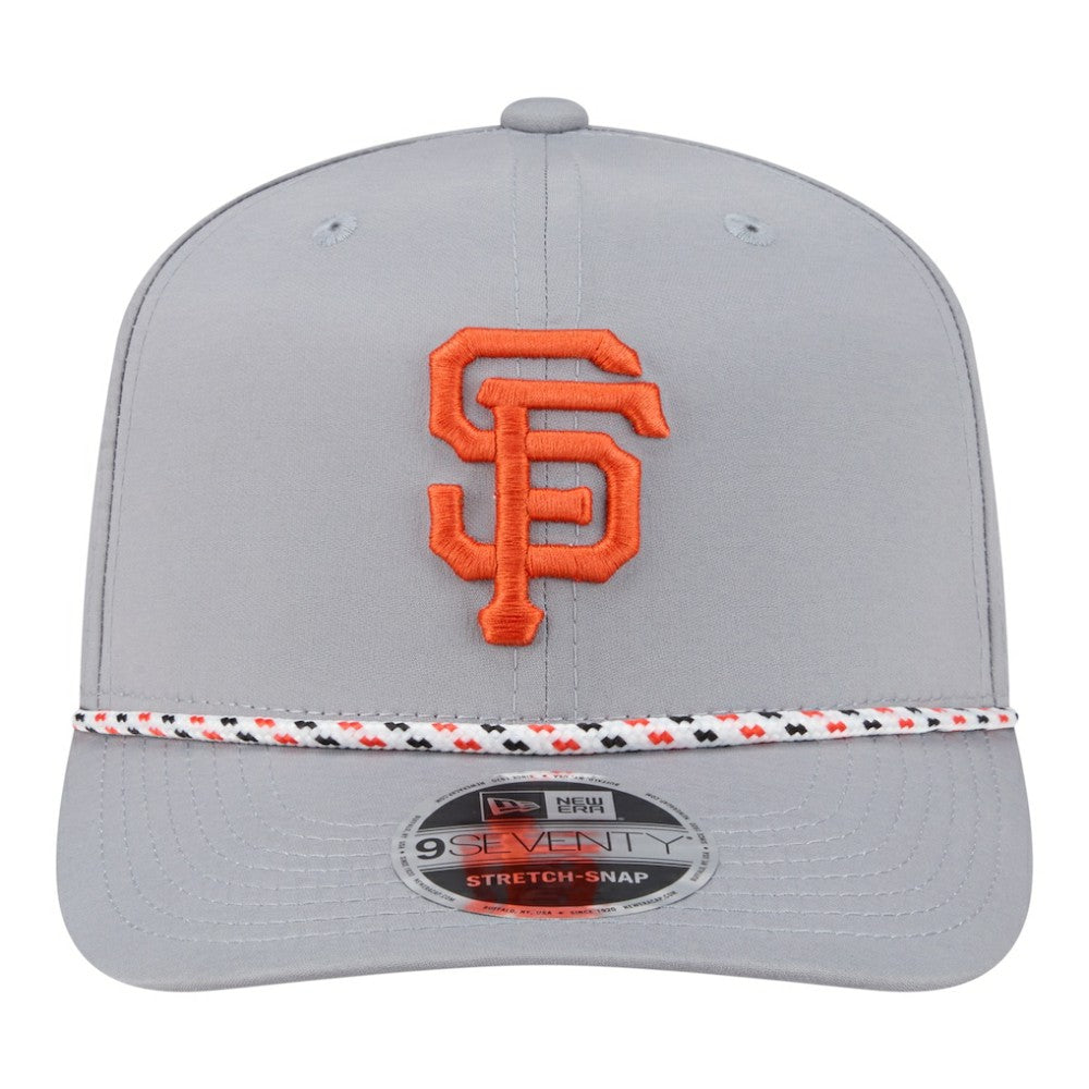 San Francisco Giants New Era Sport Rope 9SEVENTY Adjustable Hat - Gray - New Era Sale