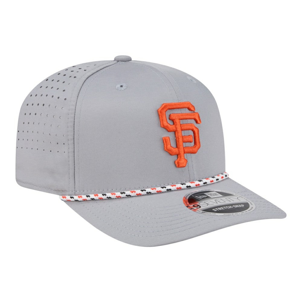 San Francisco Giants New Era Sport Rope 9SEVENTY Adjustable Hat - Gray - New Era Sale