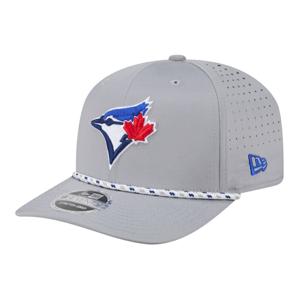 Toronto Blue Jays New Era Sport Rope 9SEVENTY Adjustable Hat - Gray - New Era Discount