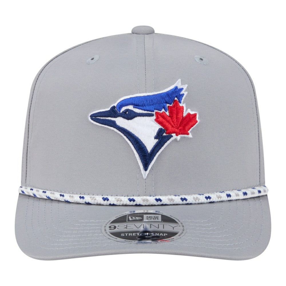 Toronto Blue Jays New Era Sport Rope 9SEVENTY Adjustable Hat - Gray - New Era Discount