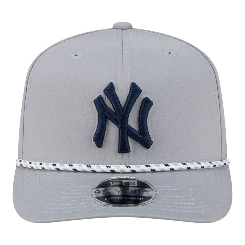 New York Yankees New Era Sport Rope 9SEVENTY Adjustable Hat - Gray - New Era on Sale