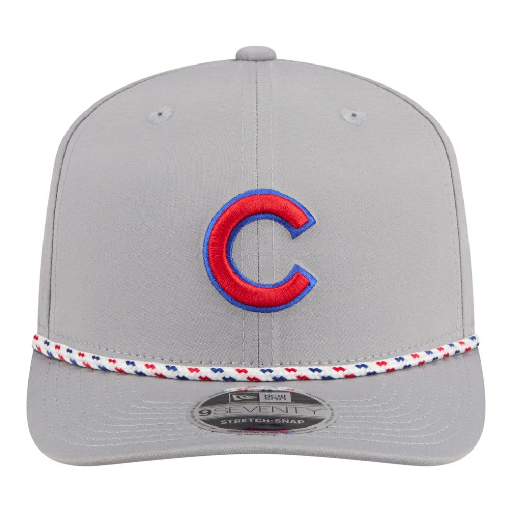 Chicago Cubs New Era Sport Rope 9SEVENTY Adjustable Hat - Gray - New Era Sale