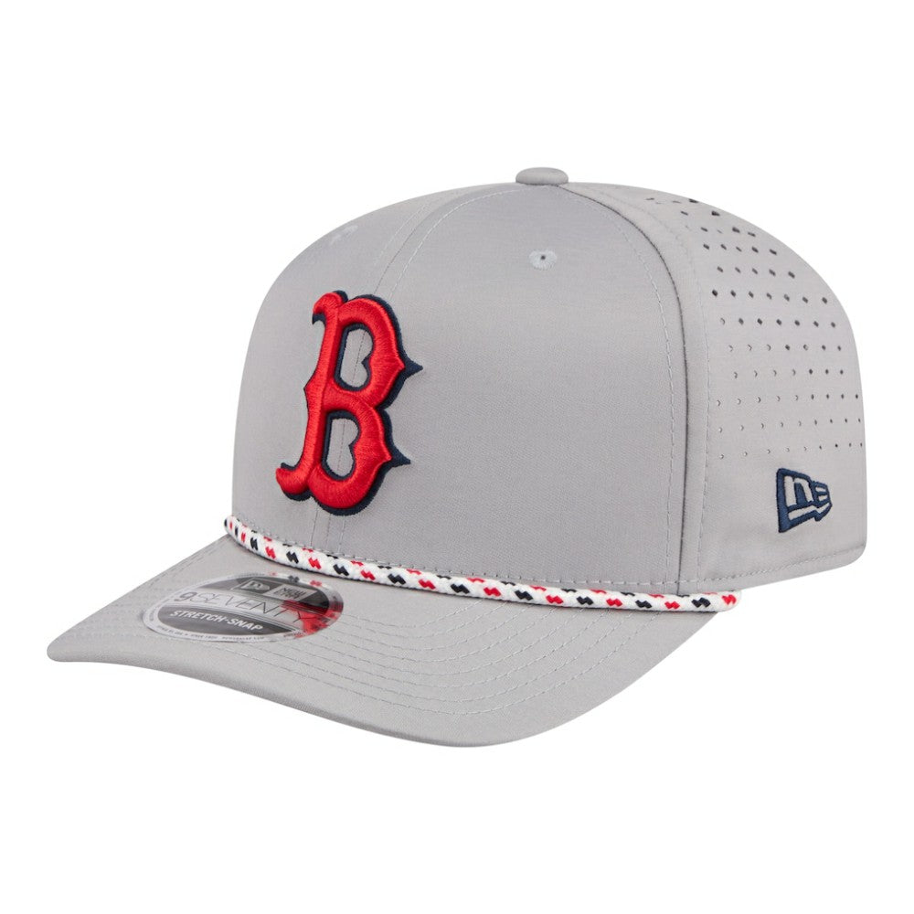 Boston Red Sox New Era Sport Rope 9SEVENTY Adjustable Hat - Gray - New Era Sale