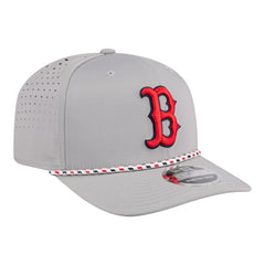 Boston Red Sox New Era Sport Rope 9SEVENTY Adjustable Hat - Gray - New Era Sale