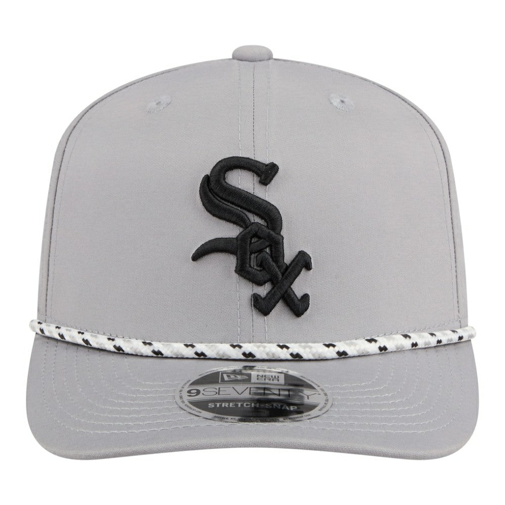 Chicago White Sox New Era Sport Rope 9SEVENTY Adjustable Hat - Gray - New Era Online