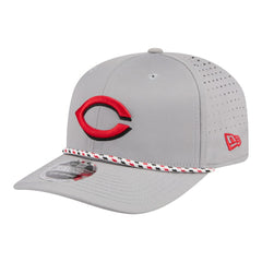 Cincinnati Reds New Era Sport Rope 9SEVENTY Adjustable Hat - Gray - New Era on Sale