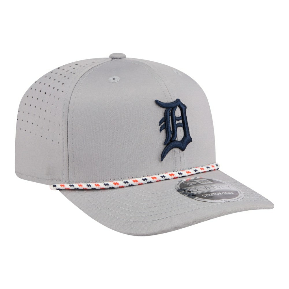 Detroit Tigers New Era Sport Rope 9SEVENTY Adjustable Hat - Gray - New Era on Sale