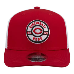 Cincinnati Reds New Era Active 9SEVENTY Adjustable Trucker Hat - Red - New Era Lifestyle