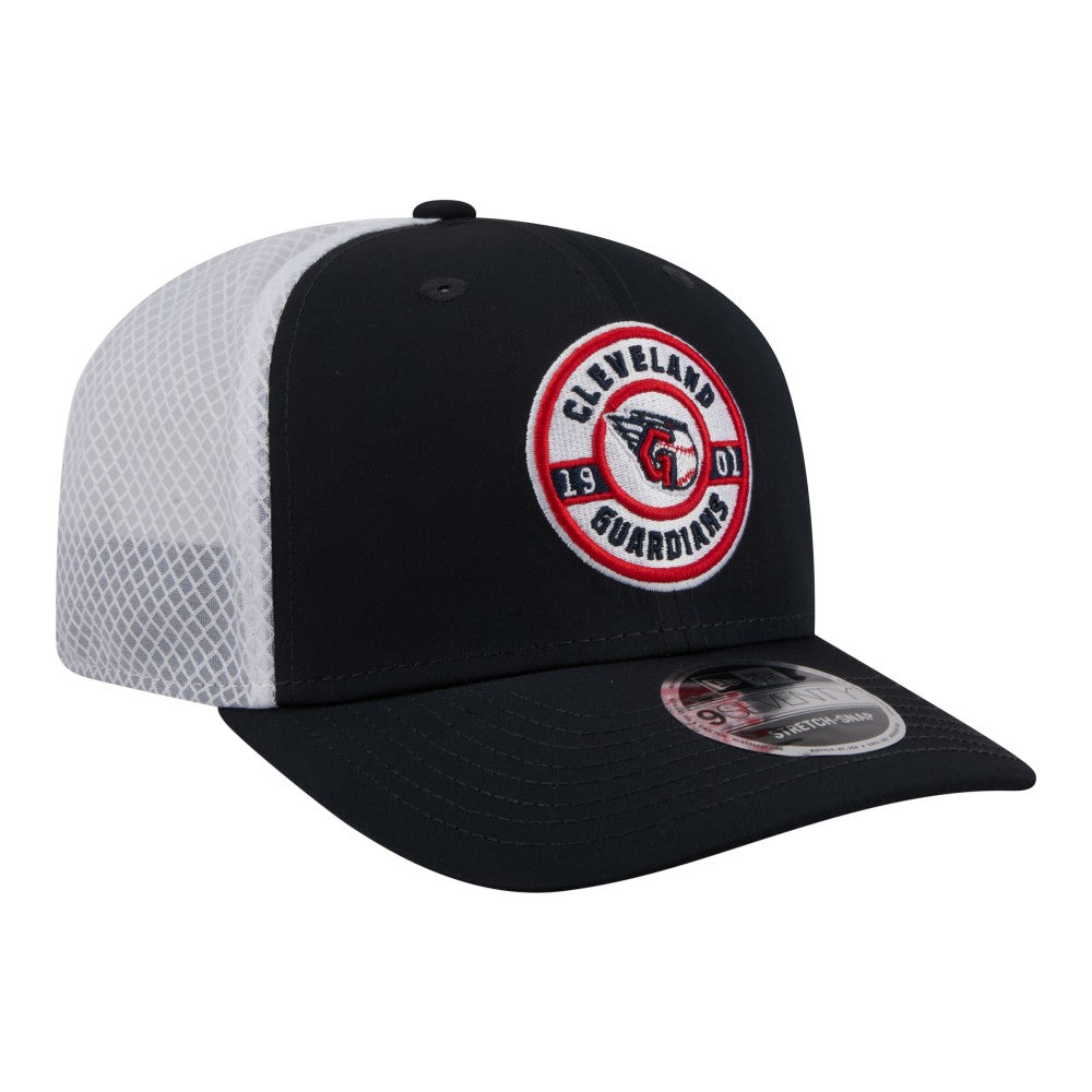 Cleveland Guardians New Era Active 9SEVENTY Adjustable Trucker Hat - Navy - New Era on Sale