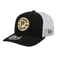 Pittsburgh Pirates New Era Active 9SEVENTY Adjustable Trucker Hat - Black - New Era Lifestyle