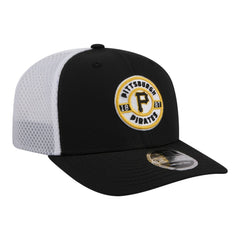 Pittsburgh Pirates New Era Active 9SEVENTY Adjustable Trucker Hat - Black - New Era Lifestyle