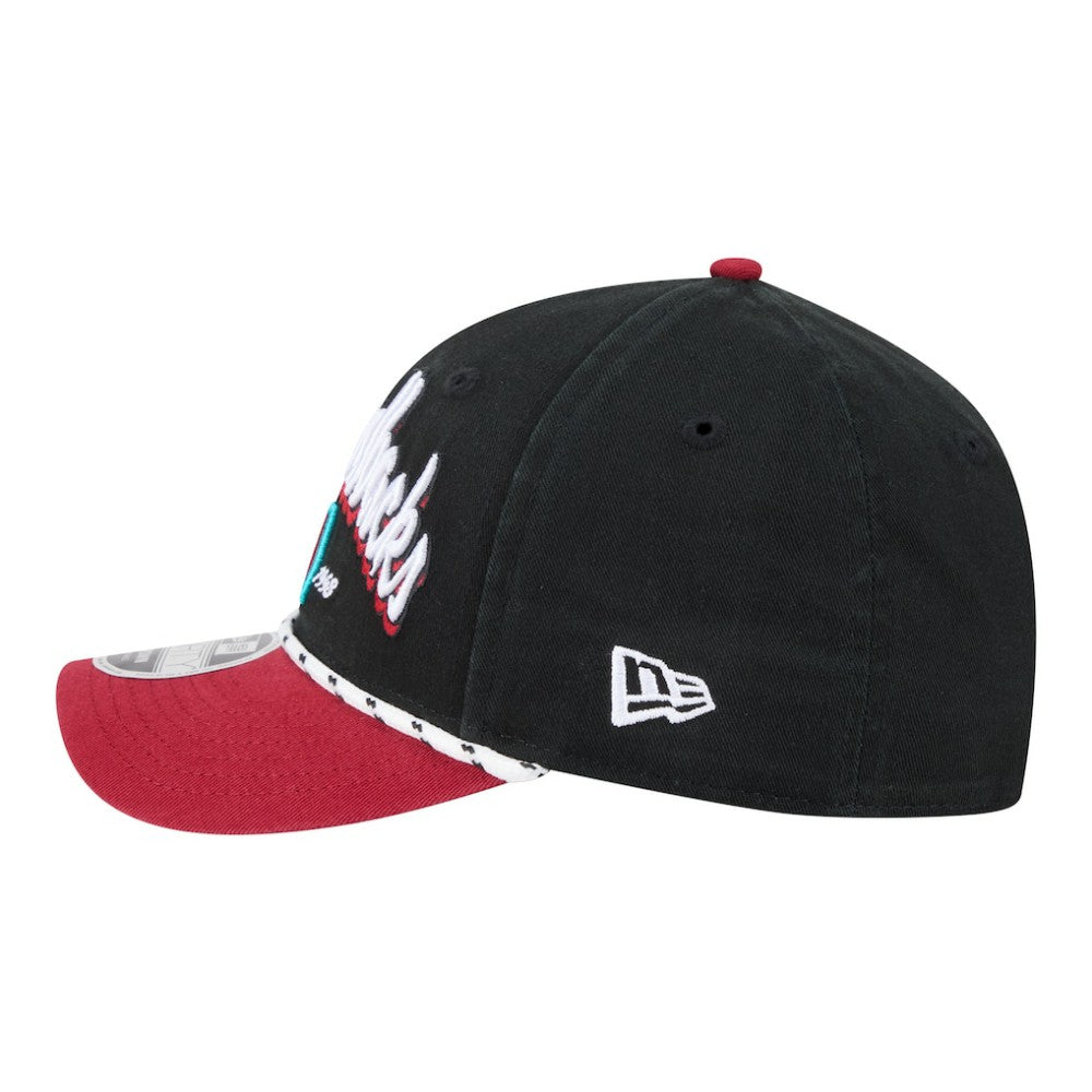 Arizona Diamondbacks New Era Team Loyal 9FORTY M-Crown Adjustable Hat - Black/Red - New Era Online
