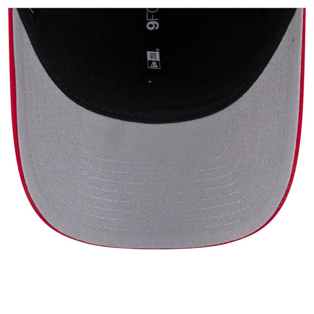 Boston Red Sox New Era Team Loyal 9FORTY M-Crown Adjustable Hat - Navy/Red - New Era Online