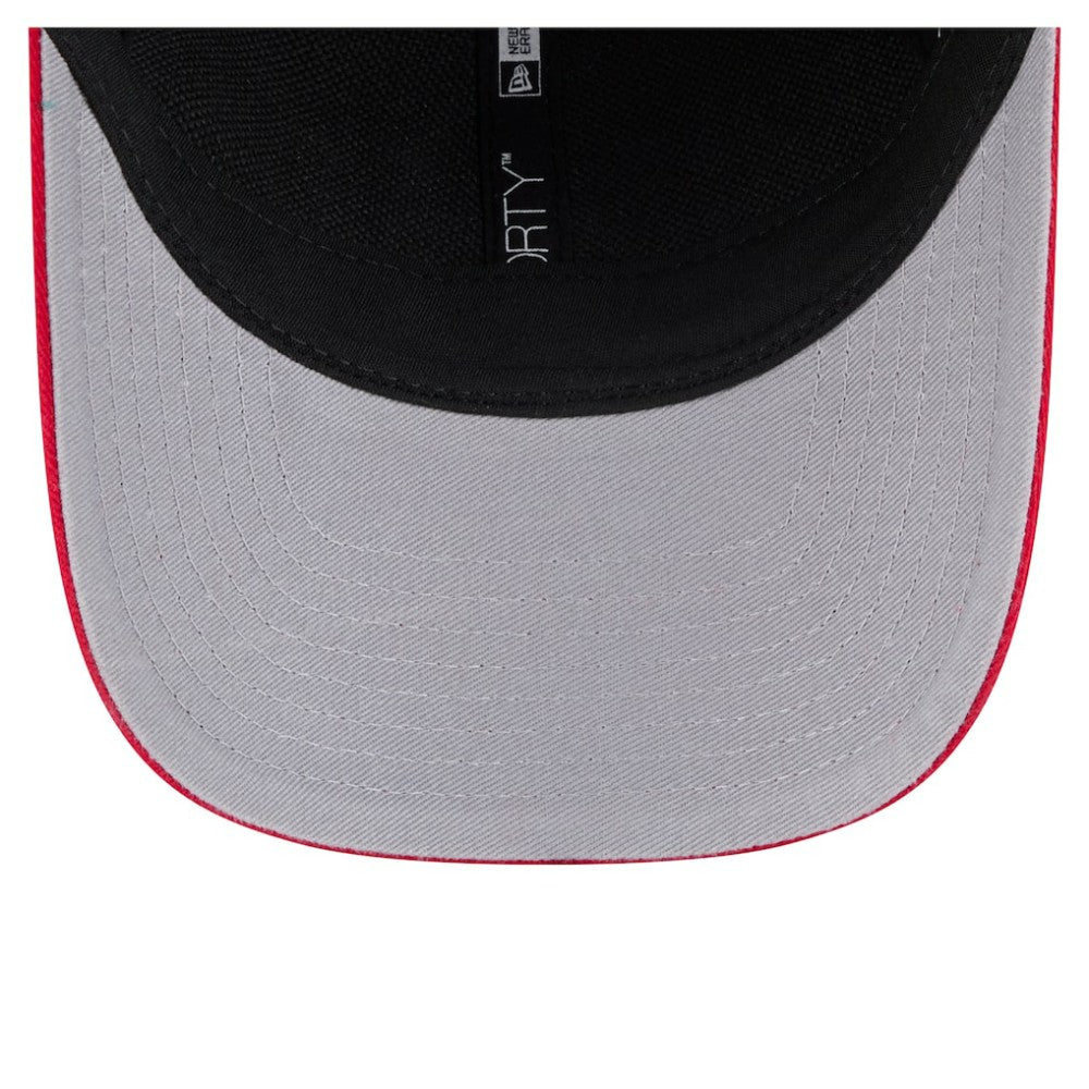 Cincinnati Reds New Era Team Loyal 9FORTY M-Crown Adjustable Hat - Black/Red - New Era Lifestyle