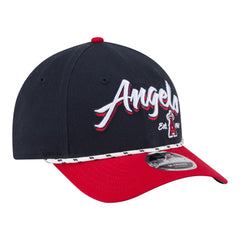 Los Angeles Angels New Era Team Loyal 9FORTY M-Crown Adjustable Hat - Navy/Red - New Era Online