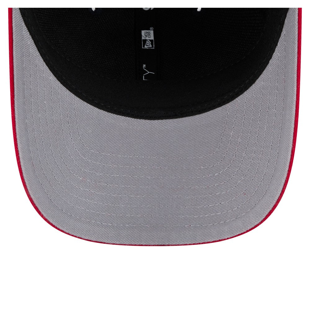 Los Angeles Angels New Era Team Loyal 9FORTY M-Crown Adjustable Hat - Navy/Red - New Era Online