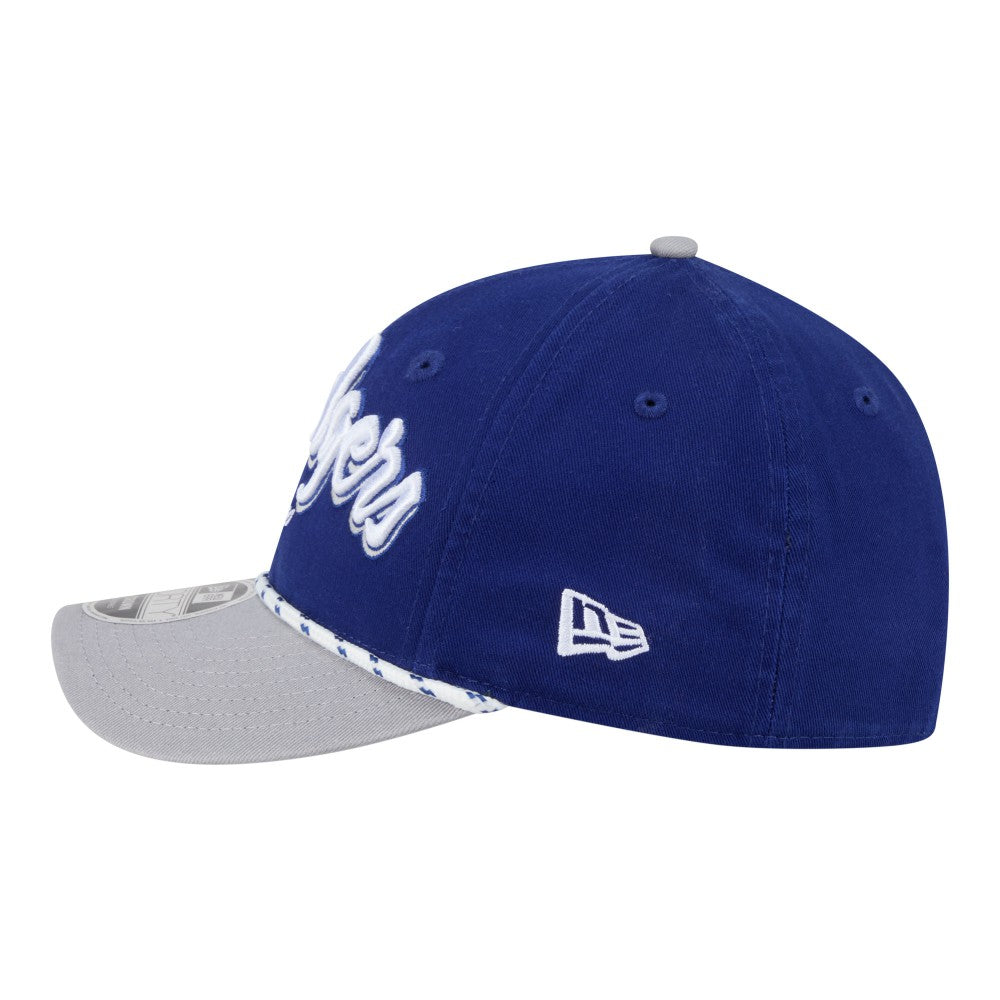Los Angeles Dodgers New Era Team Loyal 9FORTY M-Crown Adjustable Hat - Royal/Gray - New Era Online