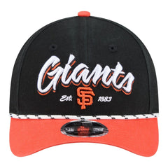 San Francisco Giants New Era Team Loyal 9FORTY M-Crown Adjustable Hat - Black/Orange - New Era on Sale