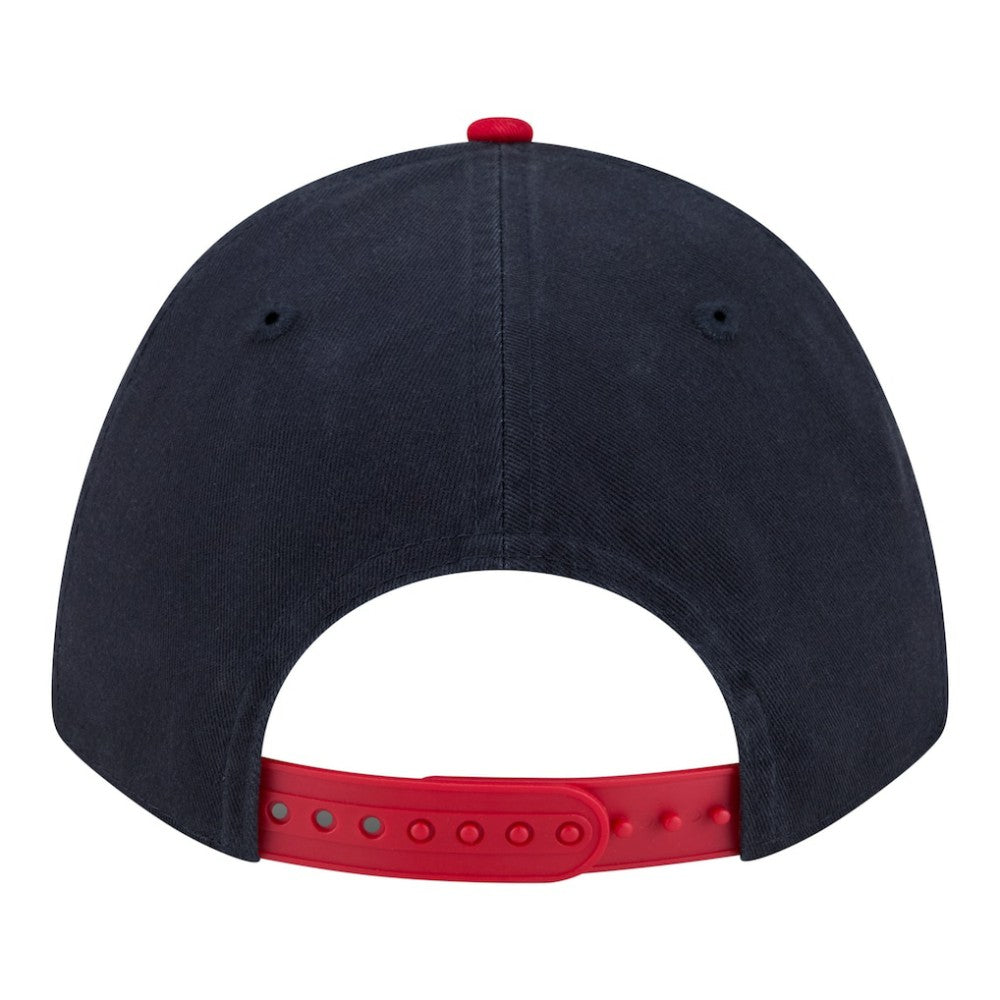 St. Louis Cardinals New Era Team Loyal 9FORTY M-Crown Adjustable Hat - Navy/Red - New Era Lifestyle