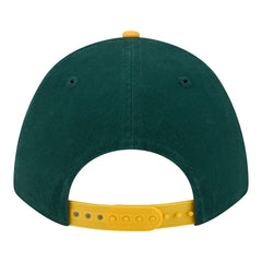 Athletics New Era Team Loyal 9FORTY M-Crown Adjustable Hat - Green/Gold - New Era Sale