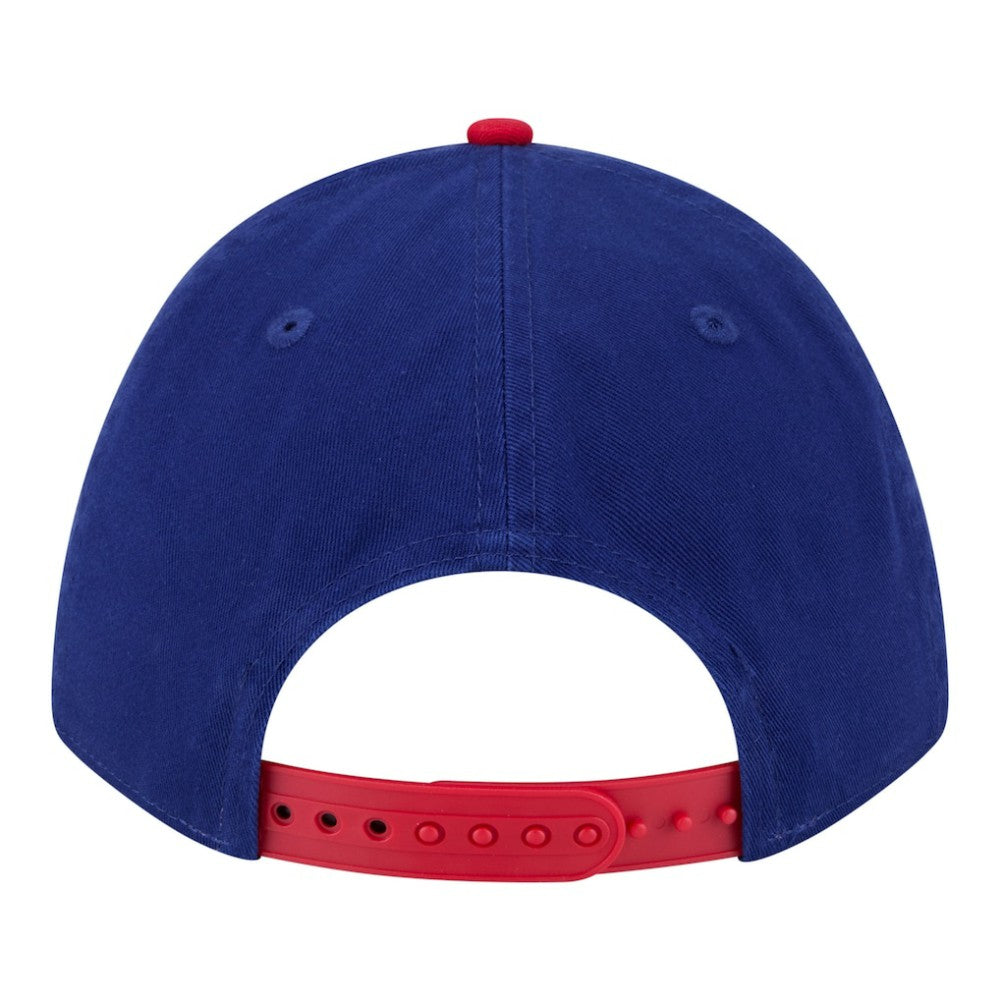 Philadelphia Phillies New Era Team Loyal 9FORTY M-Crown Adjustable Hat - Royal/Red - New Era Lifestyle